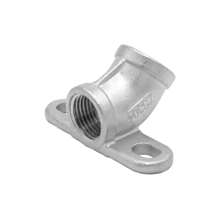 Khuỷu tay 45 độ có giá đỡ