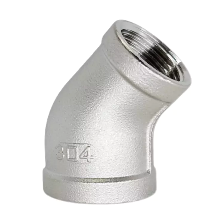 Khuỷu tay có ren nữ giảm 45 độ