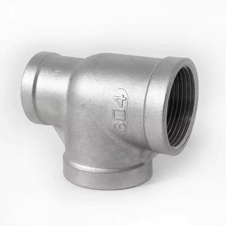 Hệ thống ống nước bằng thép không gỉ BSP Tee bên nhỏ