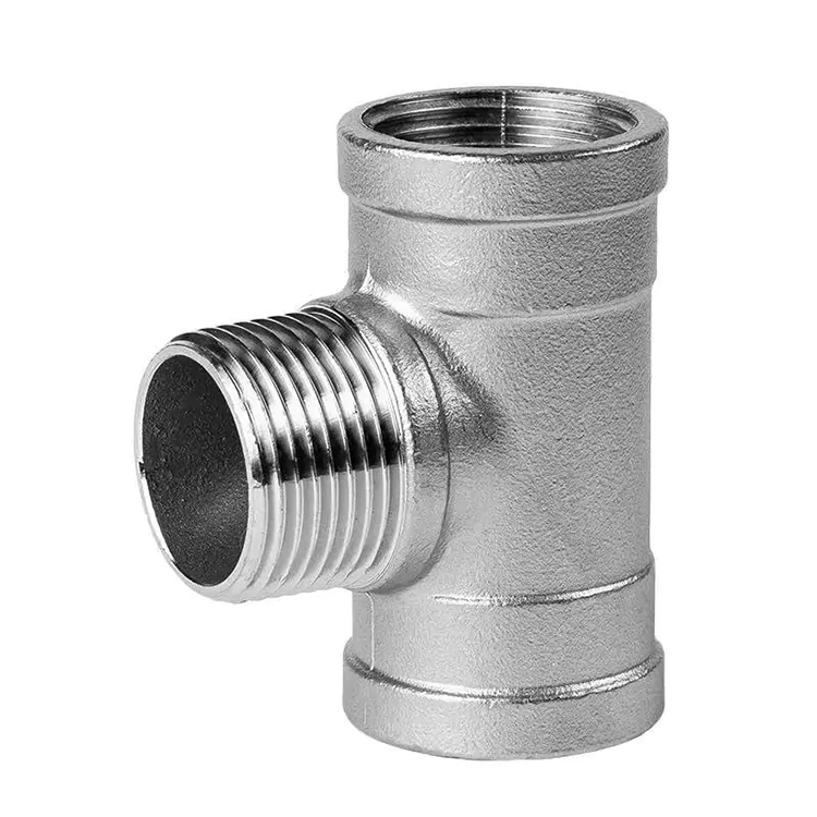 BSP Ống thép không gỉ có ren nam-nữ-nam