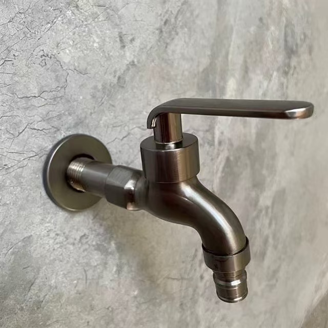 Vòi mở nhanh bằng thép không gỉ chải